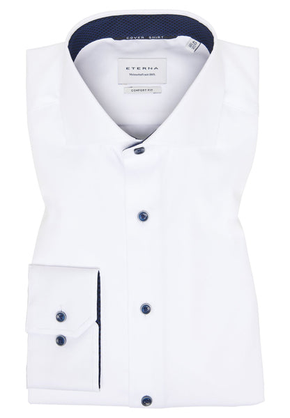 ETERNA Cover Shirt Twill Langarm 42 Langarm - 65cm