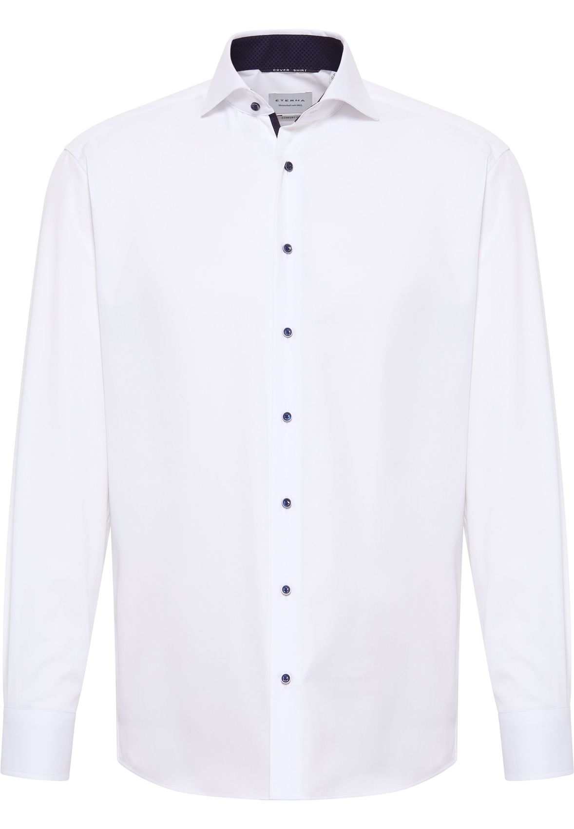 ETERNA Cover Shirt Twill Langarm