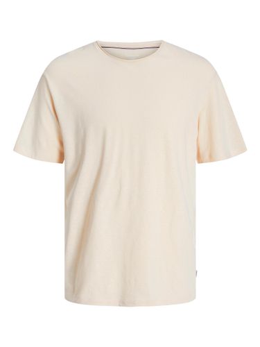JACK & JONES JACK&JONES JJESUMMER LINEN TEE SS O-NECK LN XL