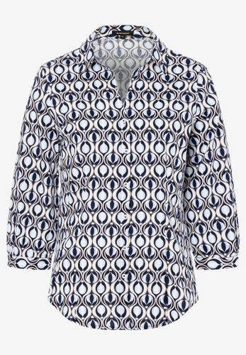 MORE & MORE Hemdbluse grafischer Print Frühjahrs-Kollektion 40