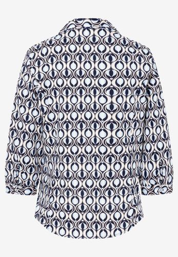 MORE & MORE Hemdbluse grafischer Print Frühjahrs-Kollektion