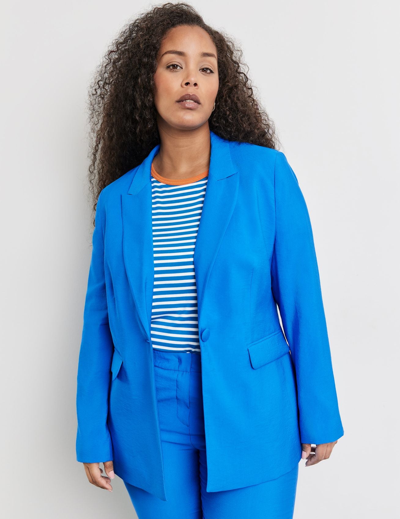 SAMOON Blazer mit Pattentaschen