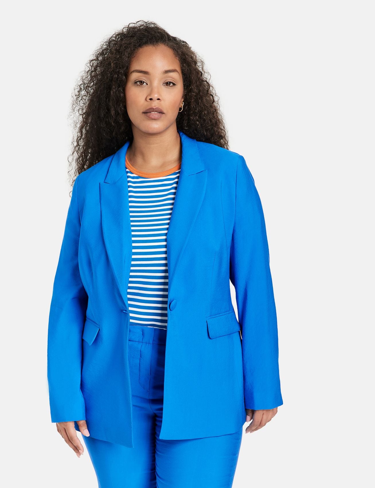 SAMOON Blazer mit Pattentaschen