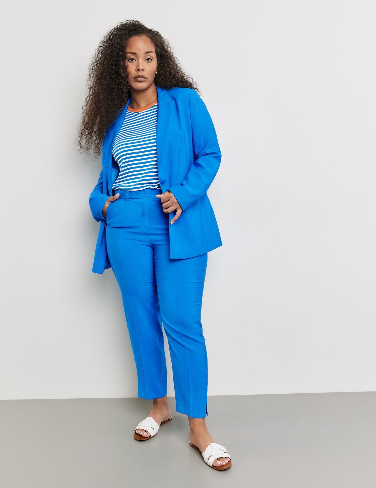 SAMOON Blazer mit Pattentaschen