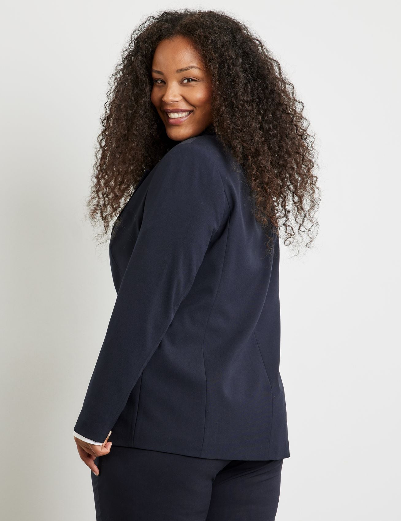 SAMOON Klassischer Blazer mit Paspeltaschen