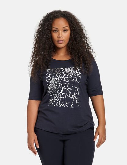 Halbarmshirt mit Frontprint