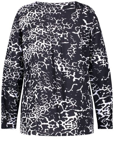 SAMOON Tunika mit Allover-Print