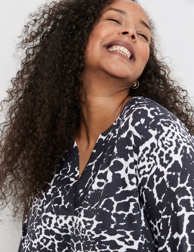 SAMOON Tunika mit Allover-Print