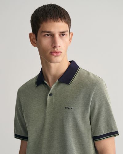 GANT Oxford Piqué Poloshirt in 4 Farben