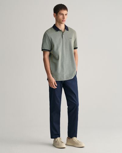 GANT Oxford Piqué Poloshirt in 4 Farben