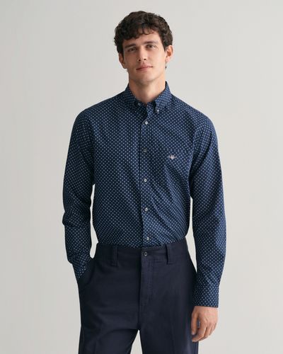 GANT Regular Fit Hemd mit Micro-Print
