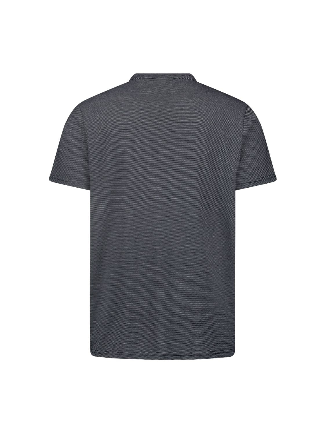 NO EXCESS NO EXCESS T-Shirt Crewneck 2 Coloured Stripes