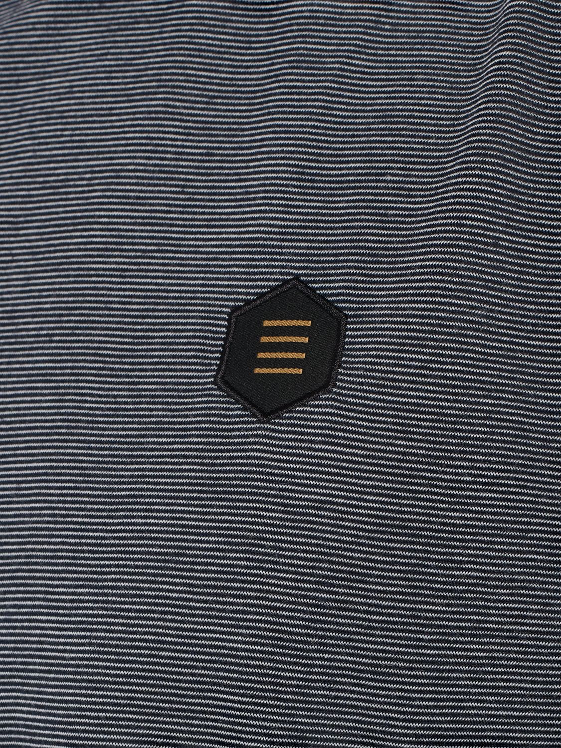 NO EXCESS NO EXCESS T-Shirt Crewneck 2 Coloured Stripes