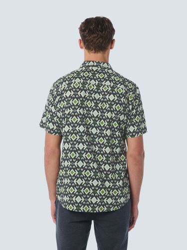 NO EXCESS NO EXCESS Shirt Short Sleeve Resort Collar Allover Printed