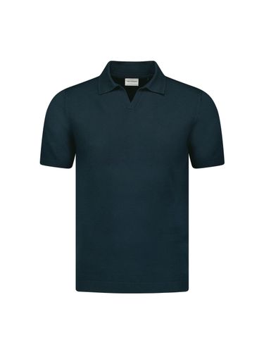 NO EXCESS NO EXCESS Pullover Short Sleeve Polo Solid