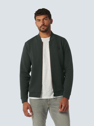 NO EXCESS Sweater Full Zipper Pique Bomber