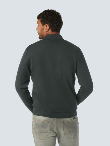 NO EXCESS Sweater Full Zipper Pique Bomber