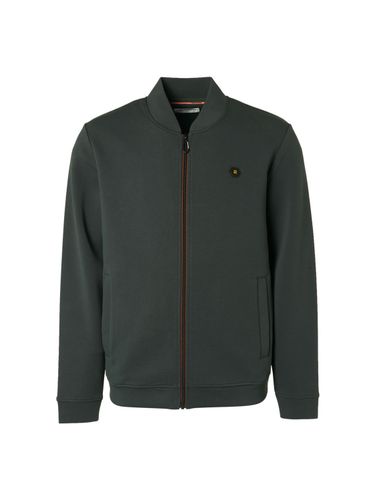 NO EXCESS Sweater Full Zipper Pique Bomber