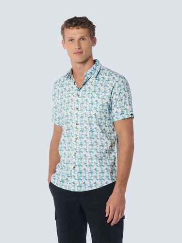 NO EXCESS NO EXCESS Shirt Short Sleeve Allover Printed L