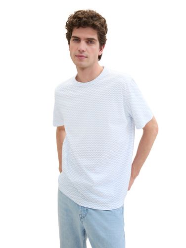 TOM TAILOR T-Shirt mit Allover Print