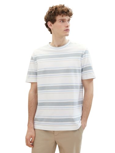 TOM TAILOR structured stripe t-shirt XXXL