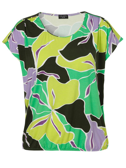 VIA APPIA T-Shirt Rundhals 1/2 Arm Druck 54