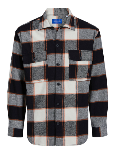 JORBLAFRI CHECK OVERSHIRT LS BF