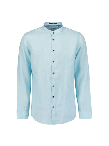 Shirt Granddad Linen Solid
