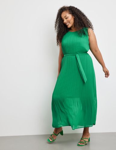 SAMOON Ärmelloses Plisseekleid