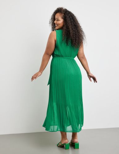 SAMOON Ärmelloses Plisseekleid