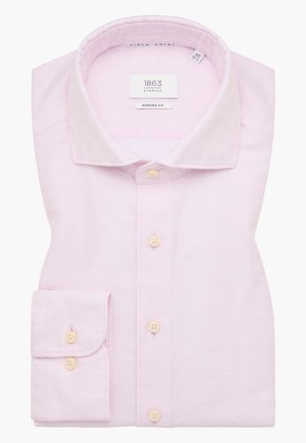 ETERNA Linen Shirt Twill Langarm Langarm - 65cm