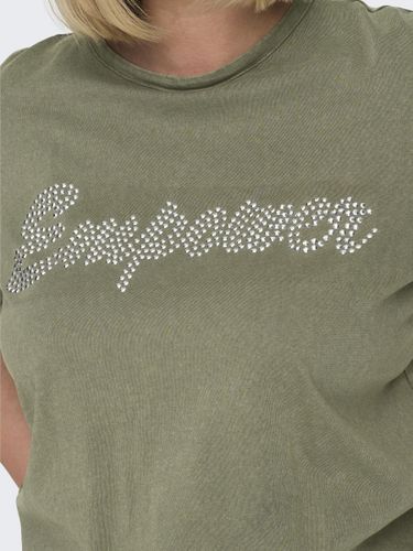 ONLY CARMAKOMA CARMIKO STUD SS REG TEE JRS