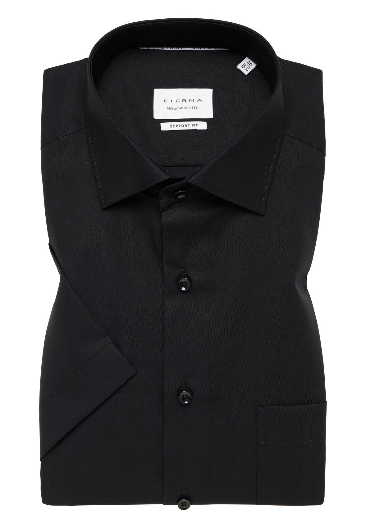ETERNA Original Shirt Popeline Kurzarm 54 Kurzarm
